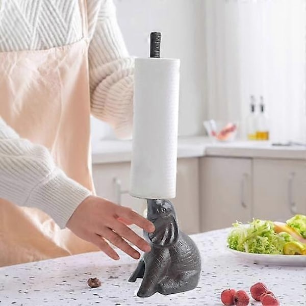 Pappershanddukshållare med Stabil Bas Kreativ Djurformad Fristående Tissue-Xin Flamingo