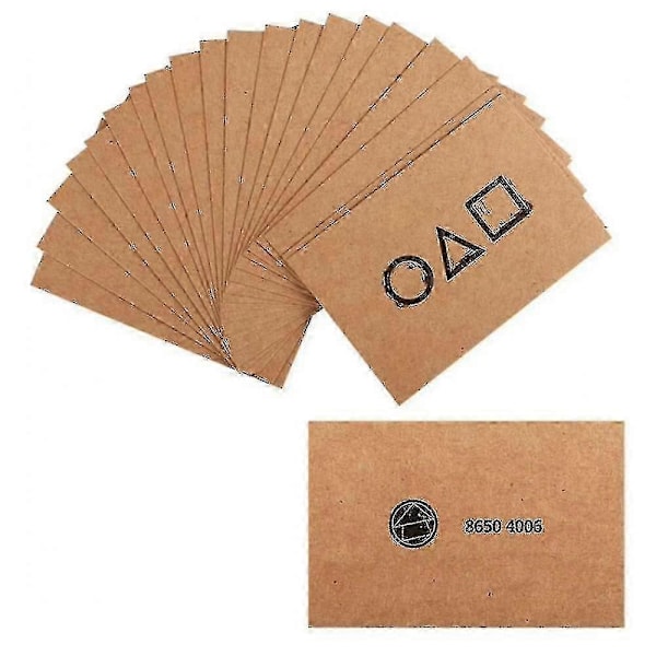 Squid Game -kortti - Juhlakorttipeli - Xin 50pcs