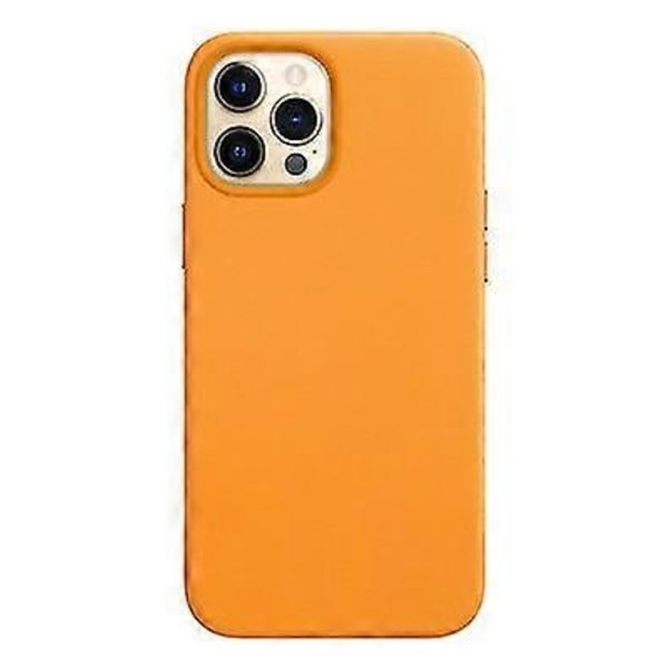 Iphone 14 Apple Læder Cover (med Magsafe)-Xin Golden brown iPhone14 promax