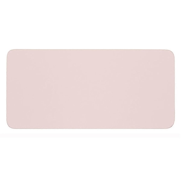 Computer Musemåtte Stor Skridsikker Tyk PVC Vandtæt Bærbar Foldbar Ensfarvet Laptop Gaming Musemåtte Computertilbehør - xindaren Blue-Pink M