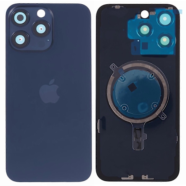 Type A Batterideksel med Brakett + Kameradeksel Erstatningsdel for iPhone 15 Pro Max - Xin Style A