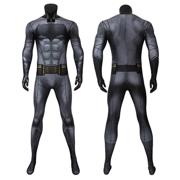 Bruce Wayne Cosplay-asu Batman-asu Pimeyden Ritarin Samat Asut Halloween Joulu Show Anime Peli Roolipeli-Xin Black XL