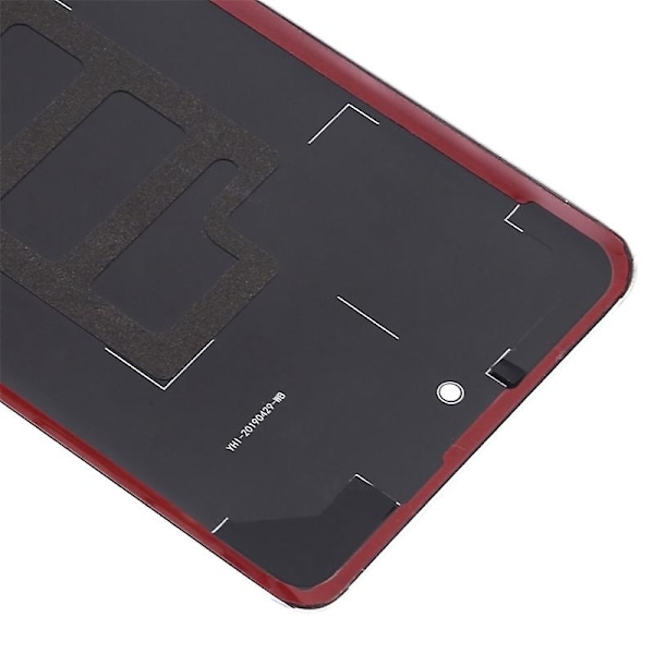 til Huawei P30 Pro Batteri Cover med Klæbemærke+Kameraglas Cover - Orange-Xin Orange