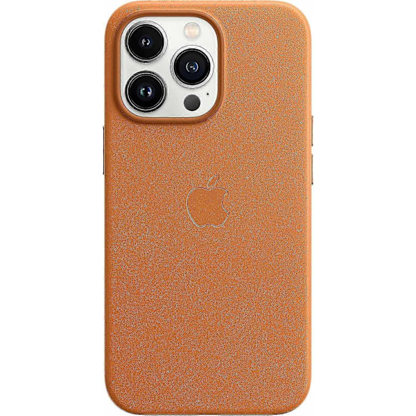 Iphone 14 Apple Læder Cover (med Magsafe)-Xin orange iPhone14 promax