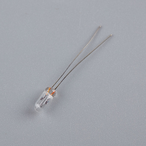 10 kpl Mini 3/4/5 mm 3/6/12/24V lamppu Edison hehkulamppu Kirkas-Xin Clear 4mm: 12V