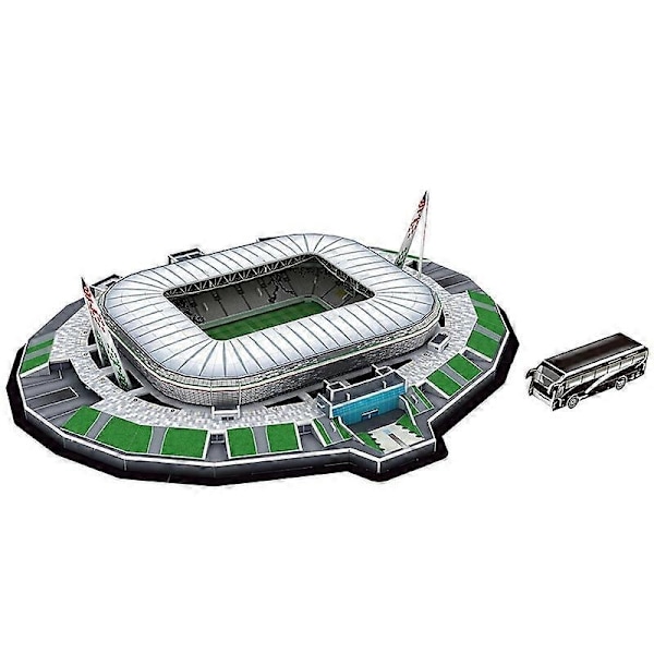 DIY Palapelit Lasten lelut 3D Maailmankuulu Rakennus Jalkapallostadion Stadion San Diego Bernabeu Rakennus Palapelit Koulutuslelut-xindaren J-Juventus
