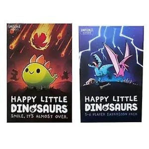 Englanninkielinen versio HAPPY LITTLE Dinosaurs happy little dinosaur -laajennuslautapeli korttistrategiapeli Extended and Basic