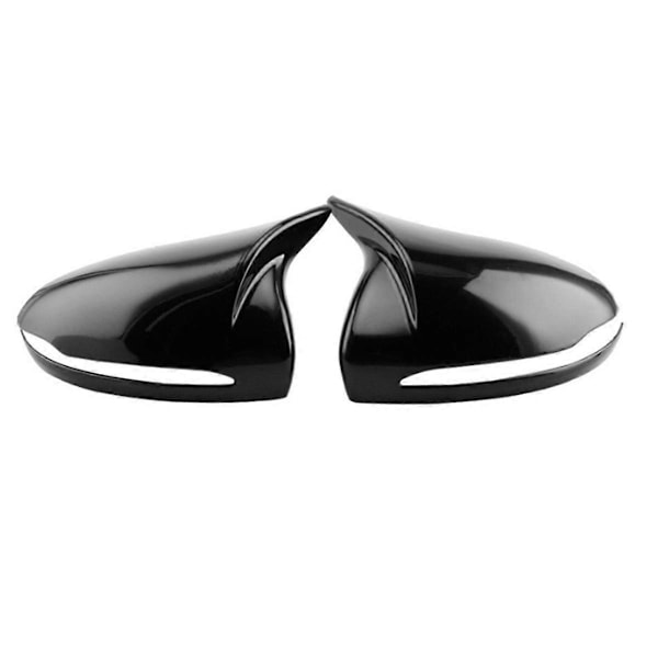 För W205 W213 W222 Blank Svart Hornformad Sidospegelkåpa Trim A0998110122 A0998110222-Xin