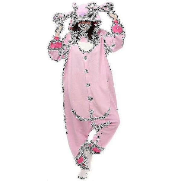Stitch Pyjamas Animerad Tecknad Pyjamas Set Overall - Xin Pink XL
