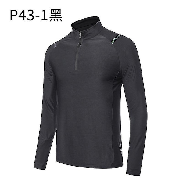 Pitkät paidat urheiluun, kuntosaliharjoitteluun, ulkoiluun ja vuorikiipeilyyn - Xin BLACK 2XL