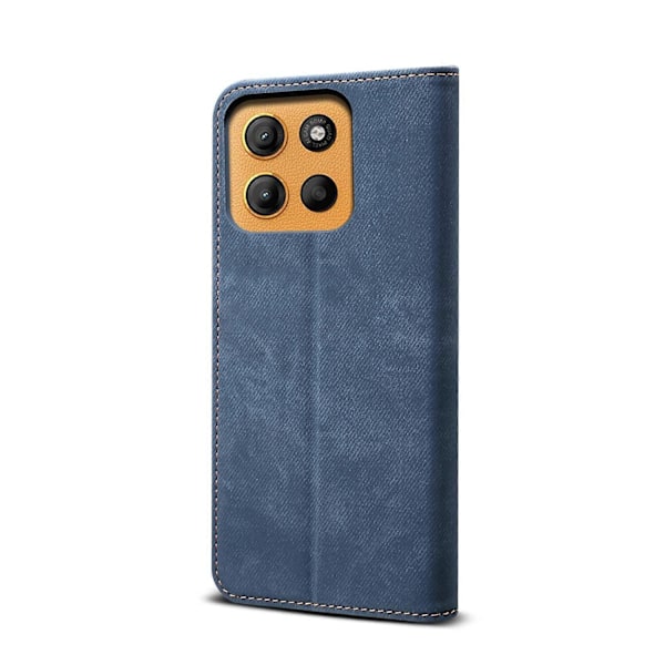 Yhteensopiva Denim-kuvioidun läppäpuhelinkotelon kanssa - xindaren Compatible with Motorola Moto G15