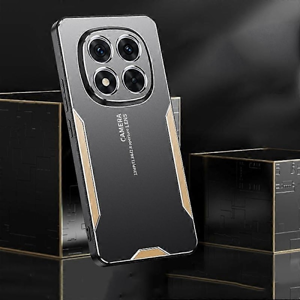 Blade Series TPU Hybrid Metall Skal-Xin Red For Redmi Note 14 Pro 4G Global