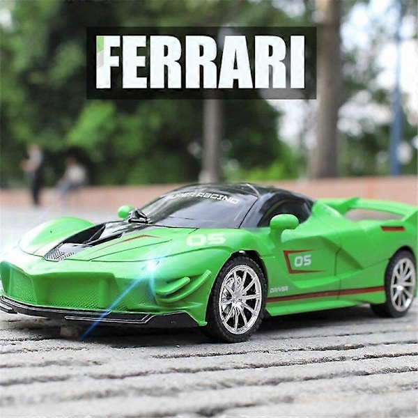 2.4G RC-bil Leksak Radiostyrd Bil Hög Hastighet LED-ljus Sportbil Stunt Drift Racing Bil Leksaker för Pojkar Julgåvor Robota Leksaker-Xin 15-FLL-red
