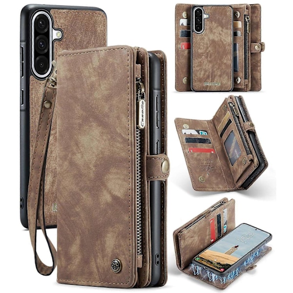 Kompatibel med CaseMe 008 Avtagbart Multifunktionellt Läder Telefonfodral-xindaren Compatible with Samsung Galaxy A36