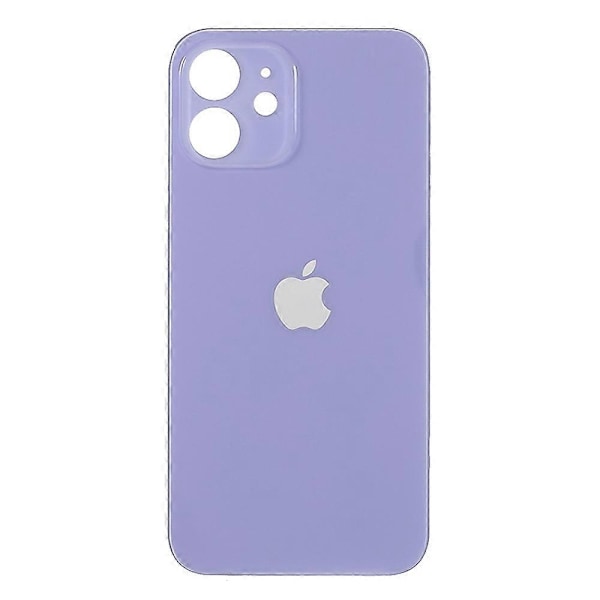 Type G batteridæksel til iPhone 12, reservedel til reparation (standardversion med kameralinsering) - Xin Style G