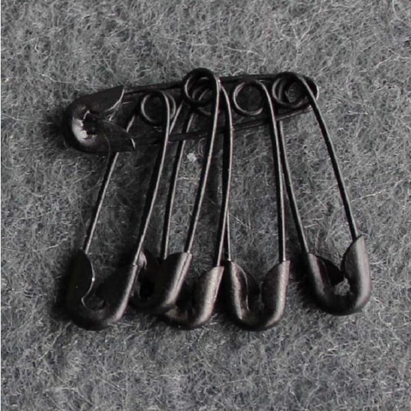 100 pcs. Safety pins 20x5x1.5 mm. (4 Choices)-Xin silver