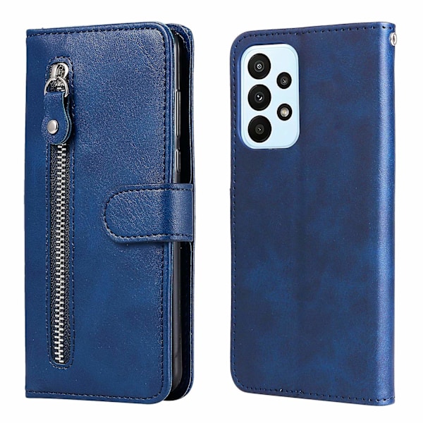 Læderetui til Samsung Galaxy A23 /Galaxy M23/Galaxy F23-Xin Blue