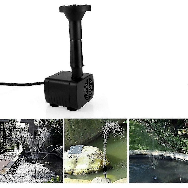 Solcellsdriven fontän, Solcellsdriven dammpump, Vattenpump, 8883-Xin