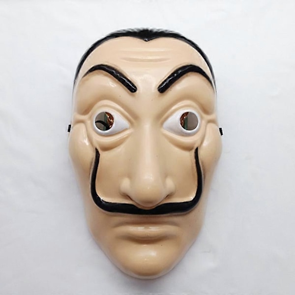 House Of Money -naamio, naamiaisasu, TV-hahmon rekvisiitta - xindaren Long Face