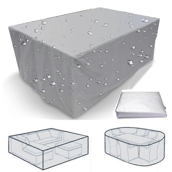 75 Størrelser Vanntett Utendørs Hagemøbeltrekk Regn Snø Stoltrekk - Xin 220x105x105cm