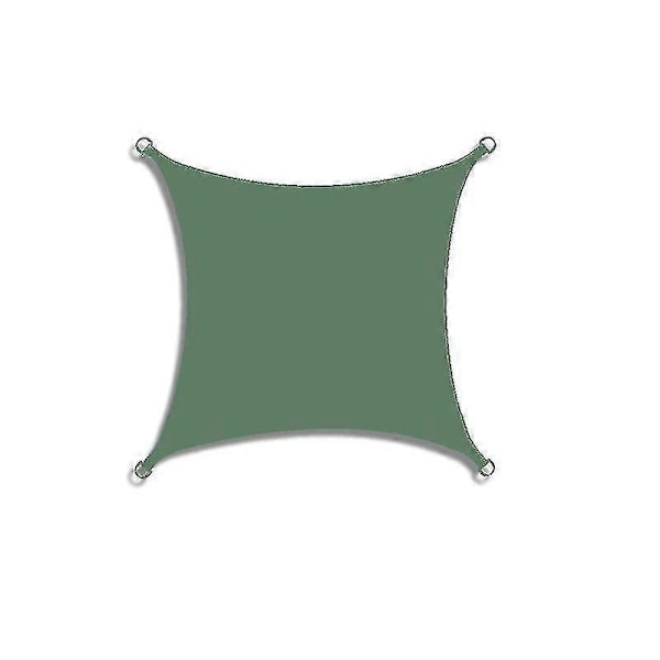 3 X 4 Meter Vanntett Solseil Utendørs Markiser for Hage Gård Seil Basseng Partio Solskjerm-Xin Dark Green
