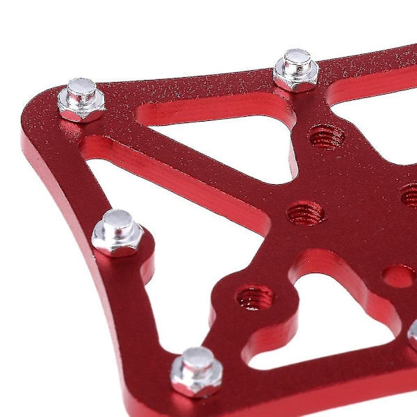 Cykel Metal Clipless Pedal Adapter Platform til Spd-Xin Red