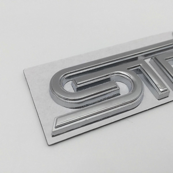 1kpl 3D metallinen Crosstrek Awd Brz yhteensopiva Wrx auton kirjain lokasuoja tunnus sivu takaluukku merkki tarra auto tarvikkeet-xindaren silver Sti