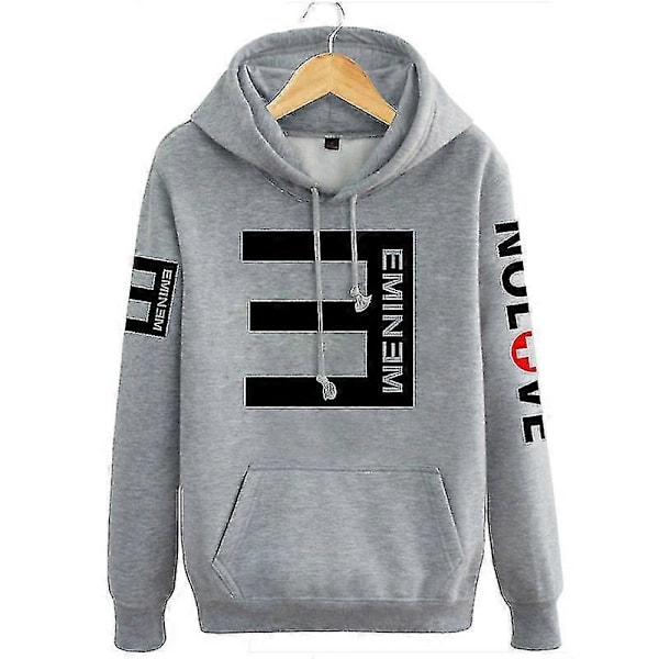 Eminem Eminem Collegepaita Eminem Anti-e Hip-hop Paksuuntunut Villapaita Miehille ja Naisille Huppari-Xin XL