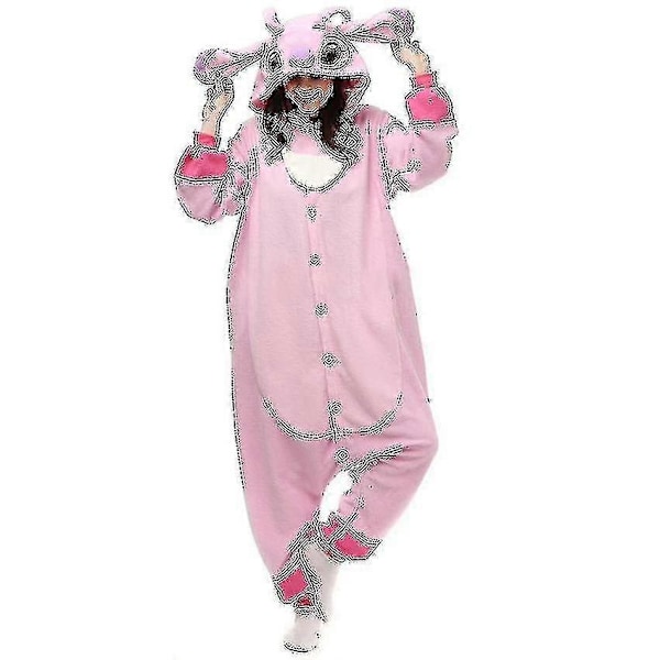 Stitch-pajama, Anime-piirretty yöasu, haalari - Xin pink XL