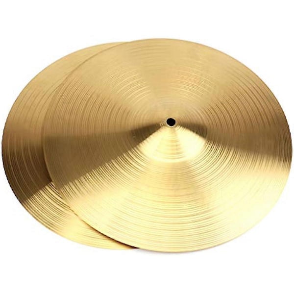 Hi-hat Brass Cymbaler til Trommeslagere Percussion Trommer, 8-14 Tommer - Xin 16inch