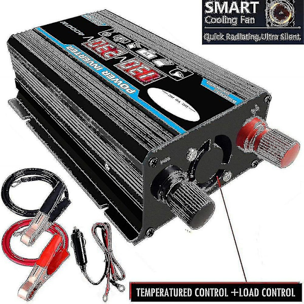 4000w Omvandlare 12v Ren Sinusvåg Växelriktare Ren Sinusvåg Transformator med Fjärrkontroll-Xin