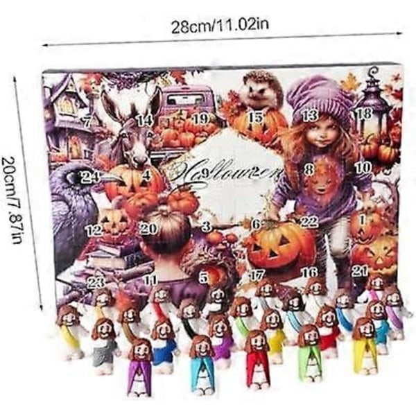 2024 Jesus Adventskalender 24 Mini Figurer Jesus Skulpturer for Barn Julegave-Xin C