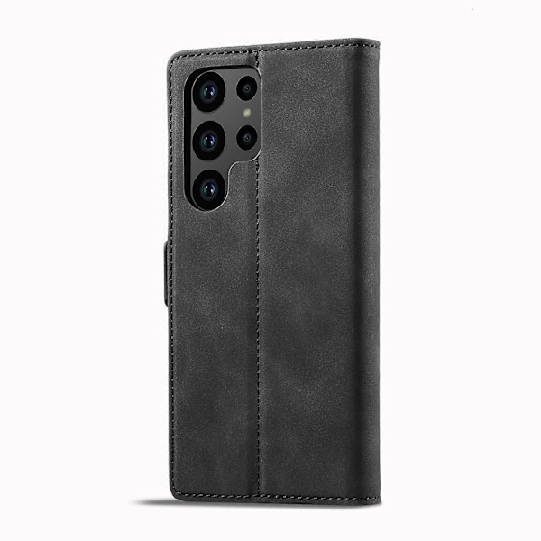 Samsung Galaxy S23 Ultra 5G LC.IMEEKE -puhelin kotelo vahvalla magneetilla ja mikrokuitunahalla - Xin