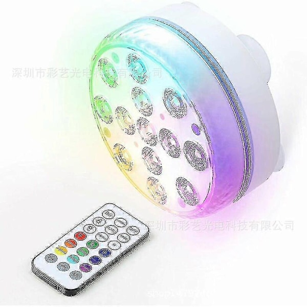 Lay-z-spa LED-belysning for boblebad - 7 farger undervannslys - Xin 7cm