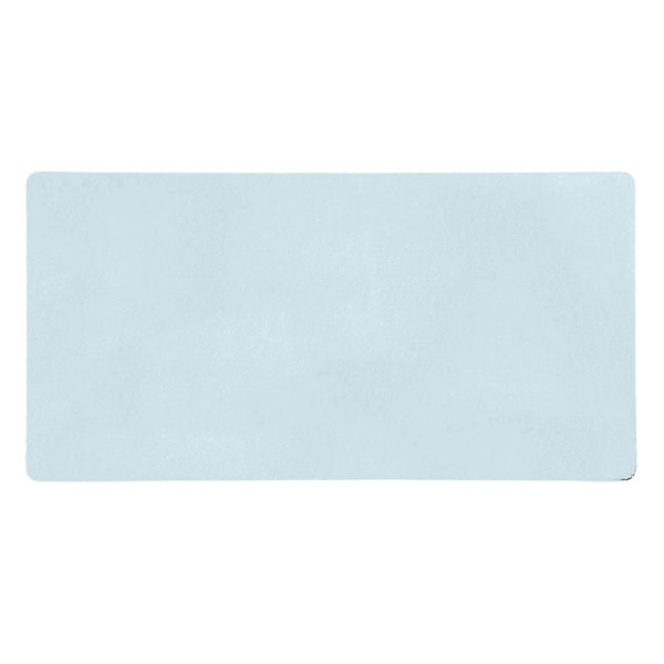 Computer Musemåtte Stor Skridsikker Tyk PVC Vandtæt Bærbar Foldbar Ensfarvet Laptop Gaming Musemåtte Computertilbehør - xindaren Light Blue L