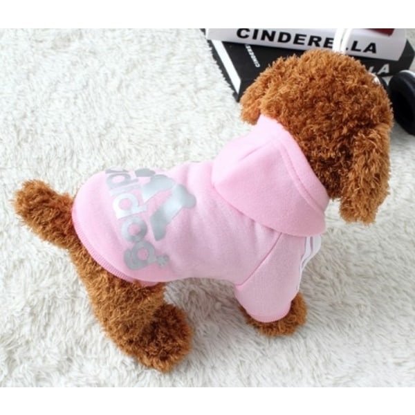 Kläder för hundar Brighthome Adidog kläder för husdjur / Small / Medium / Large kläder för hundar Pink-Xin Pink M Length27cm Chest37 Cm Approx