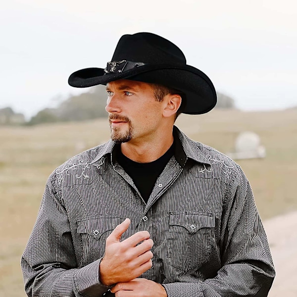 Cowboy-hattu naisille ja miehille - xindaren Na