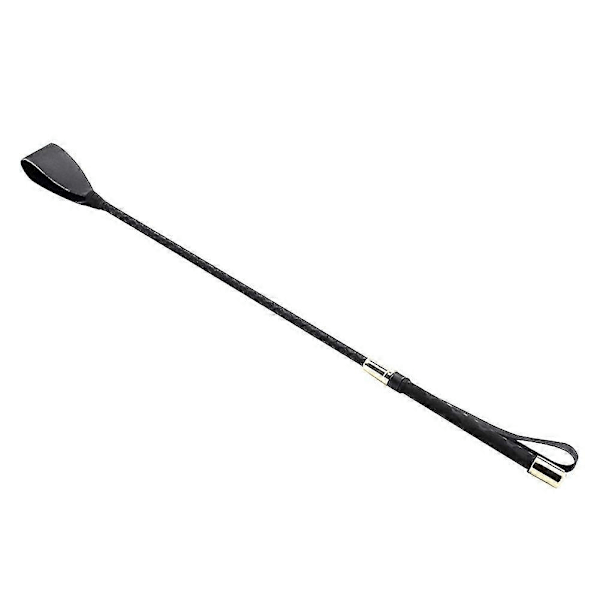 PU Læder Ridepisk med Håndtag Ridepisk Pointer-Xin 54cm