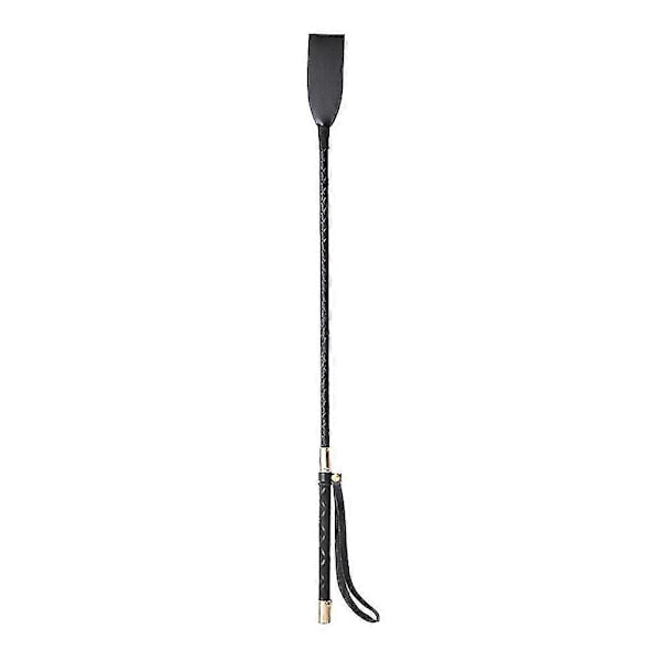 PU Læder Ridepisk med Håndtag Ridepisk Pointer-Xin 54cm