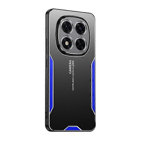 Blade Series TPU Hybrid Metall Skal-Xin Blue For Xiaomi Redmi Note 14 Pro 5G