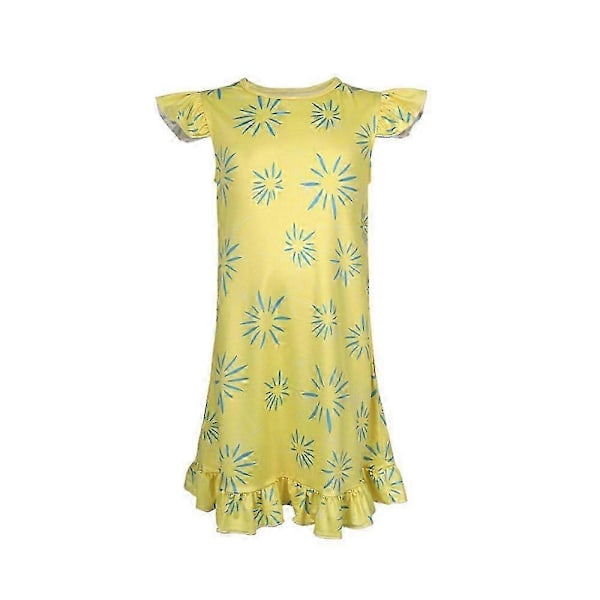 Inderst Inde 2 Cosplay Kostume Festlig Udklædning Jumpsuit Natkjole-xindaren Joy Nightdress 110