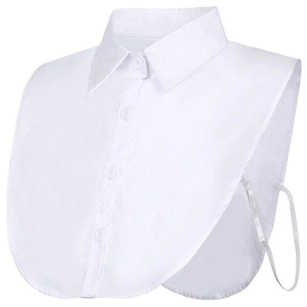 Irtoava keinokaulus, puolikas paita, keinokaulus, naisten lahja -Xin Only 1 White