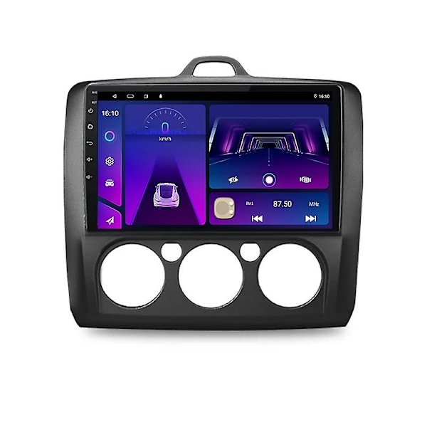 Bilradio Android GPS Navigation Afspiller til Ford Focus 2 Mk 2 2004-2011 Multimedia Stereo WiFi Video-Xin