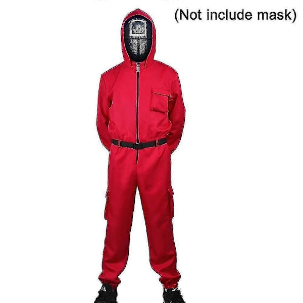 Squid Game Kostym Populär Koreansk Squid Game H-Xin RED XXL