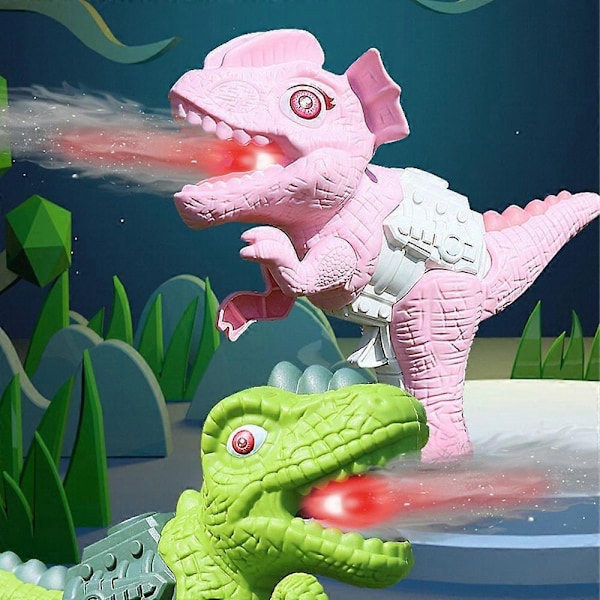 Ildspydende Dinosaur Skyder Damp Lys Brøl Lyd Drage Børnelegetøj Gaver-xindaren color01