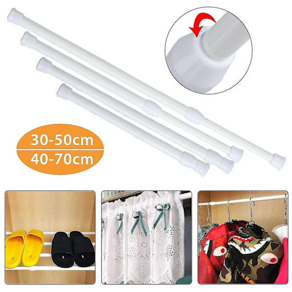 Adjustable Curtain Rod-Xin 2PCS 40cm-70cm