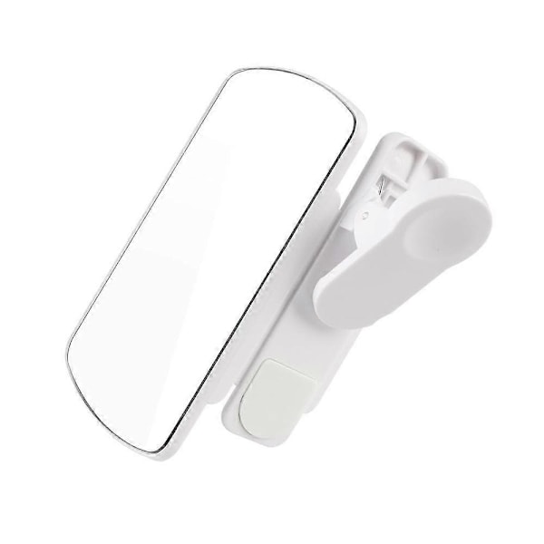Universal Smartphone Kamera Spejl Refleksions Clip Lille Størrelse Nem Installation Mobiltelefon Selfie Refleksions Spejl Clip-Xin White