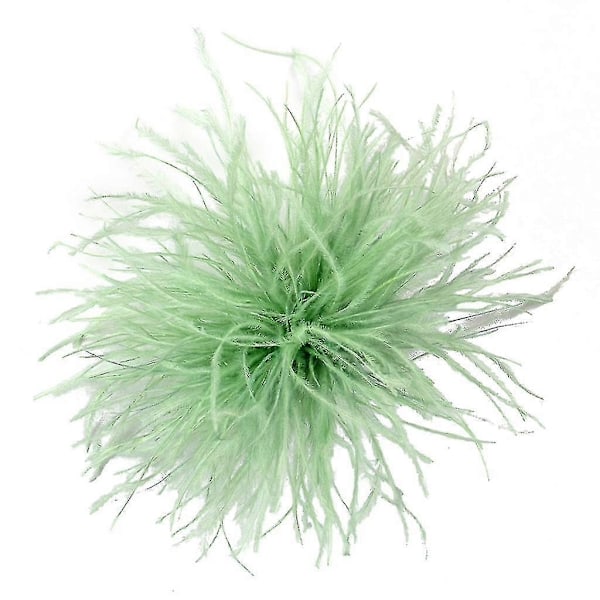 Höyhenrintakoru Huivi Klipsi Korut Asusteet Naisten Vaatteiden Koristeet-Xin Light army green