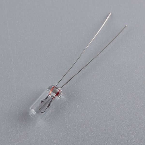 10 kpl Mini 3/4/5 mm 3/6/12/24V lamppu Edison hehkulamppu kirkas-Xin Clear 5mm: 12V