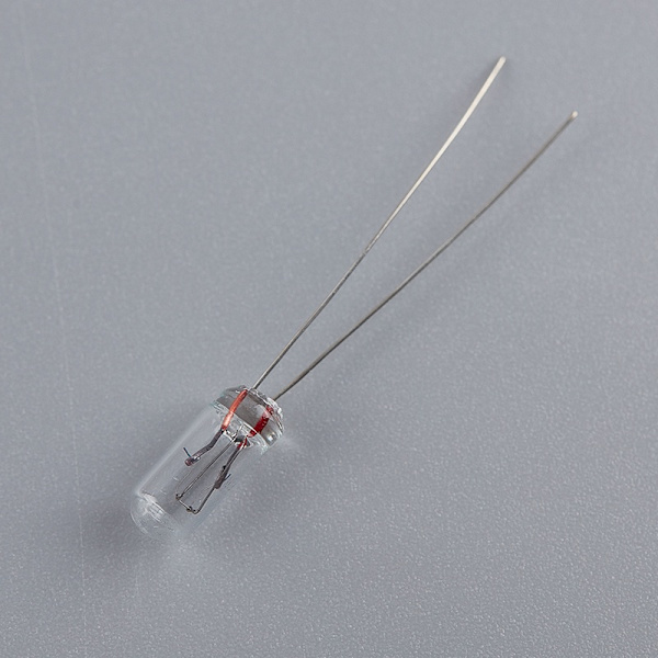 10 stk Mini 3/4/5 mm 3/6/12/24V lampepære Edison Glødepære Klar-Xin Clear 5mm: 12V